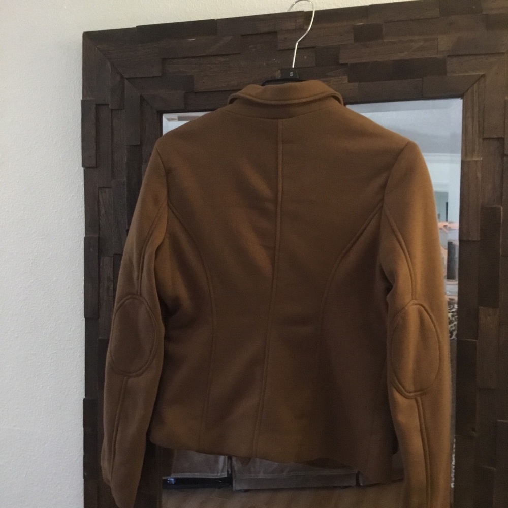 Brown knit casual blazer - Picture 6 of 6